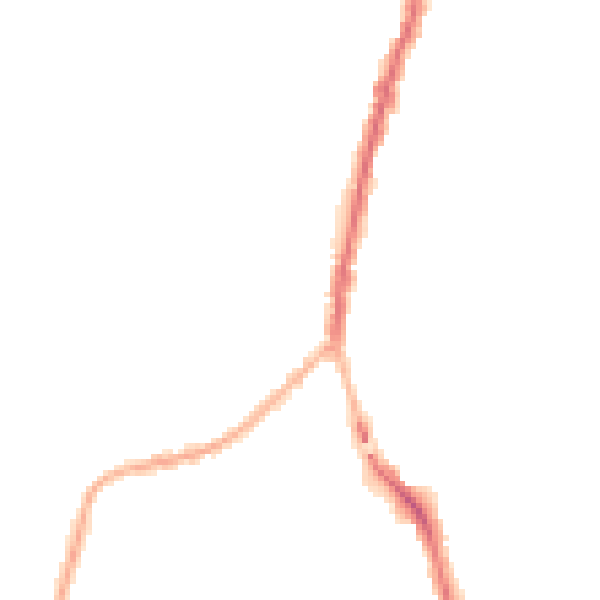 Night-time road noise heatmap for SK5 6BQ