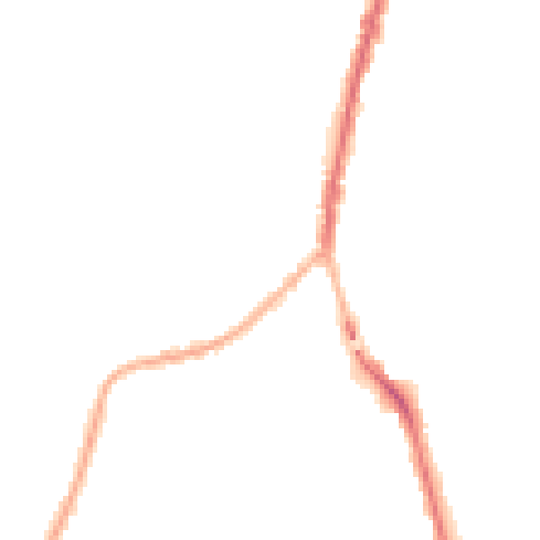 Night-time road noise heatmap for SK5 6DP