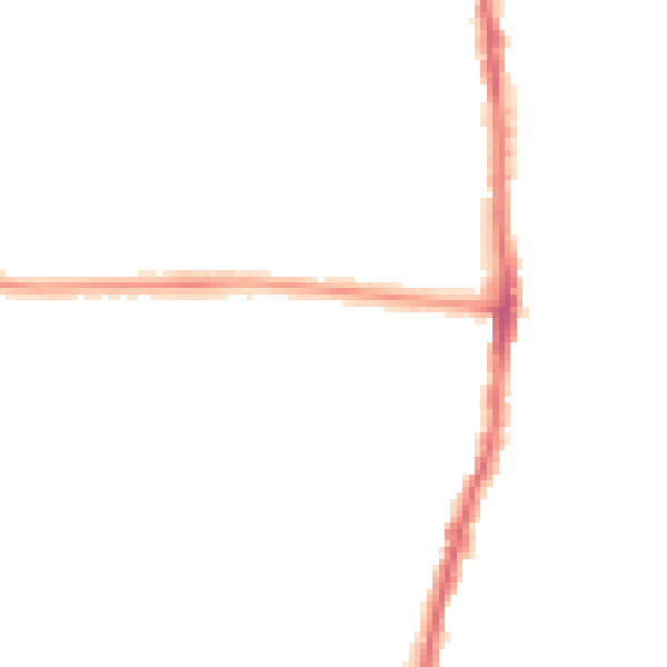 Night-time road noise heatmap for SK5 6EF