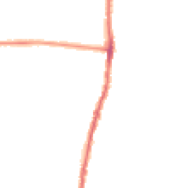 Night-time road noise heatmap for SK5 6EL