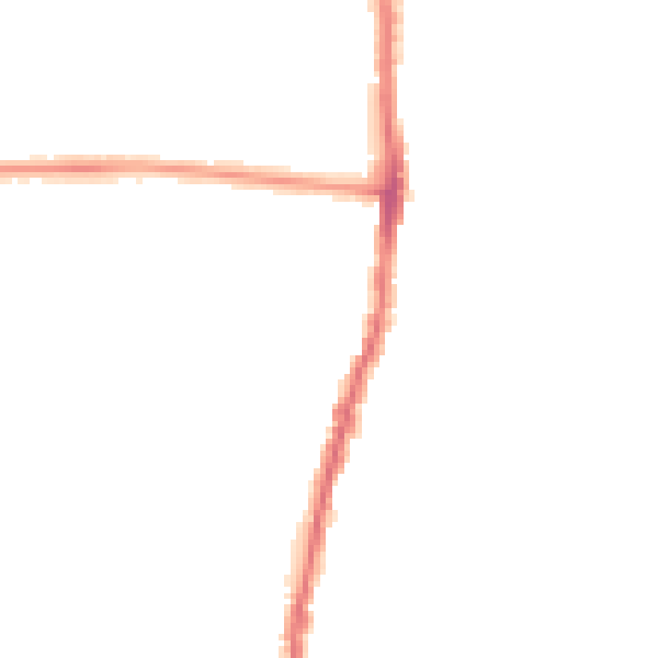 Night-time road noise heatmap for SK5 6EN