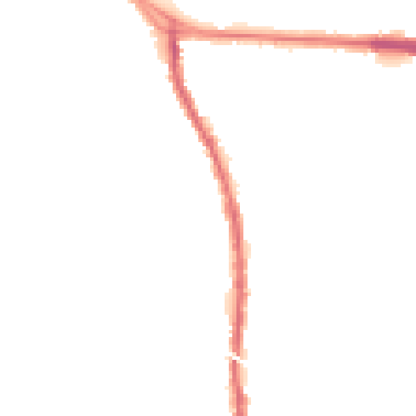 Night-time road noise heatmap for SK5 6PF