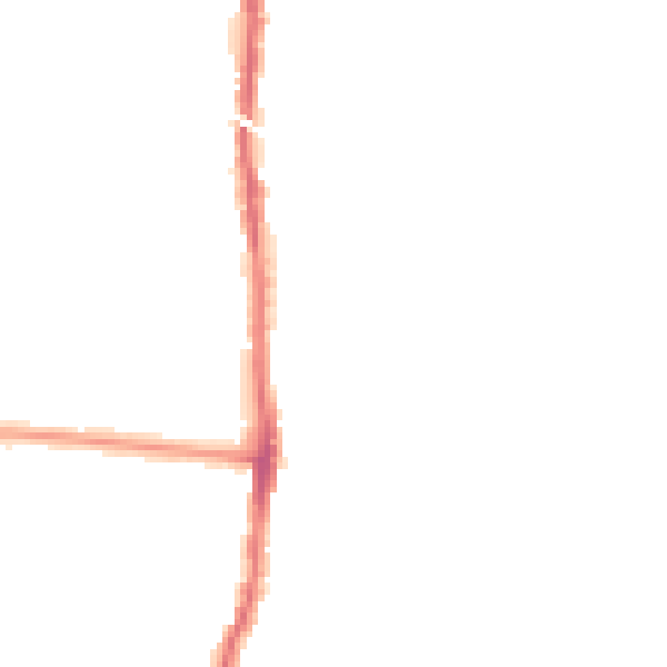 Night-time road noise heatmap for SK5 6SE