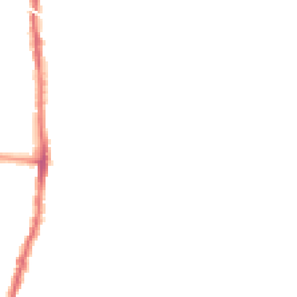 Night-time road noise heatmap for SK5 6SY