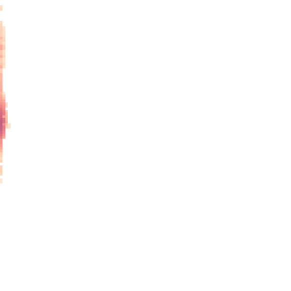 Night-time road noise heatmap for SK5 6XU