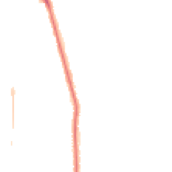 Night-time road noise heatmap for SK5 7DS