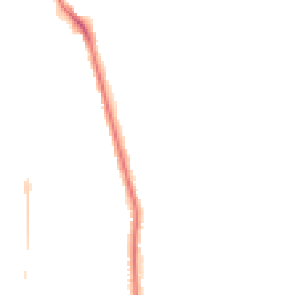 Night-time road noise heatmap for SK5 7DT