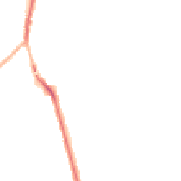 Night-time road noise heatmap for SK5 7EZ
