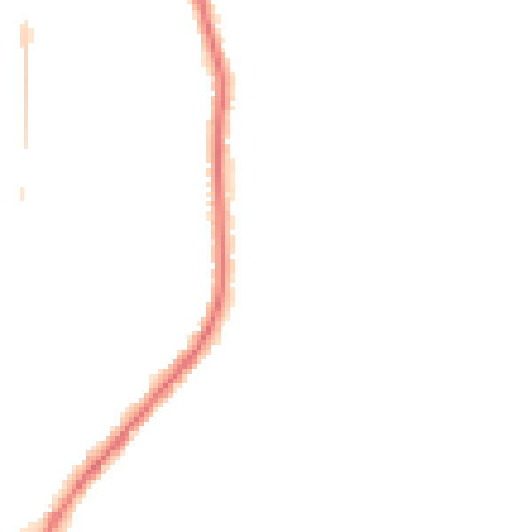 Night-time road noise heatmap for SK5 7JQ