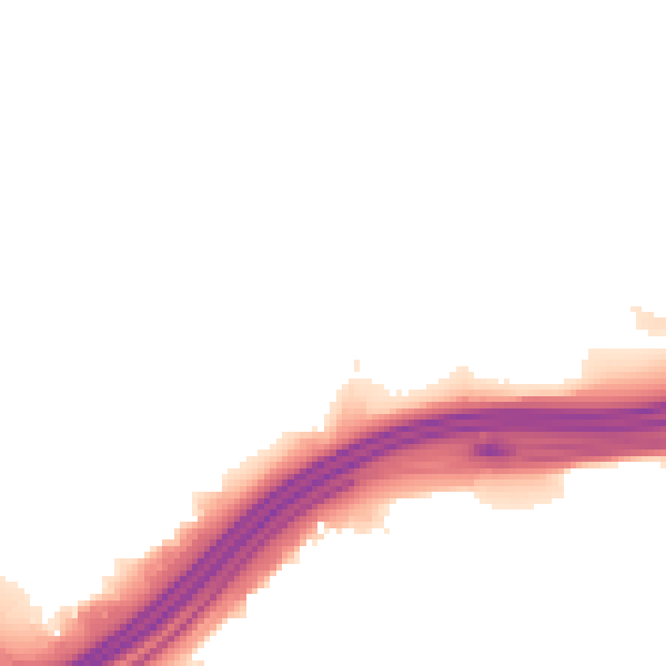 Night-time road noise heatmap for SK5 8AB