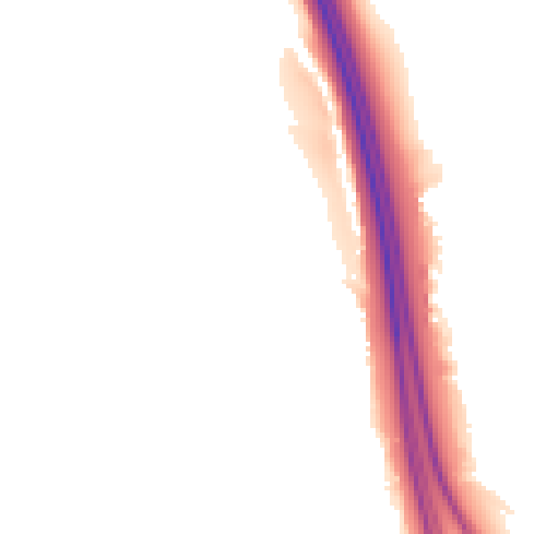 Night-time road noise heatmap for SK5 8AG