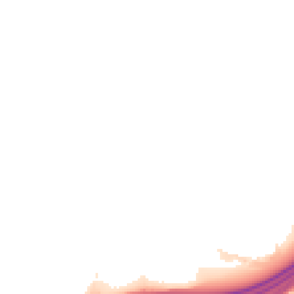 Night-time road noise heatmap for SK5 8AT