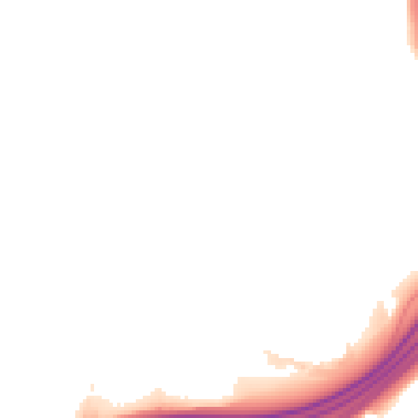 Night-time road noise heatmap for SK5 8AU