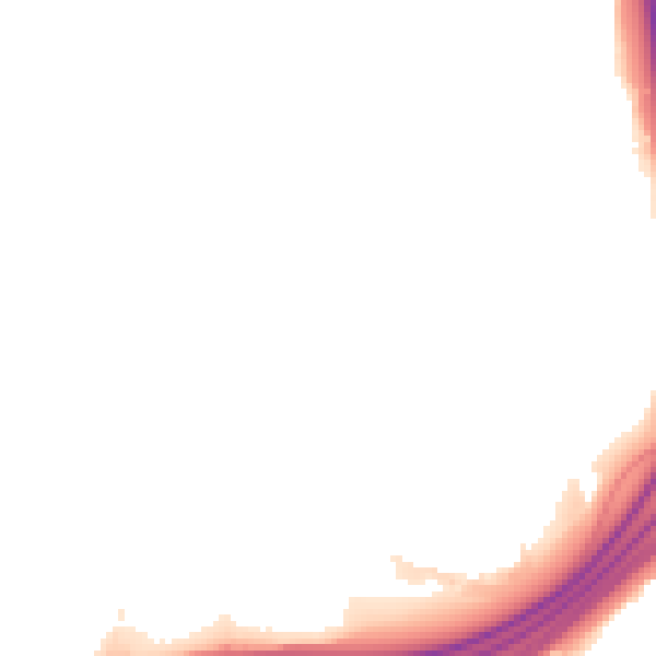 Night-time road noise heatmap for SK5 8BA