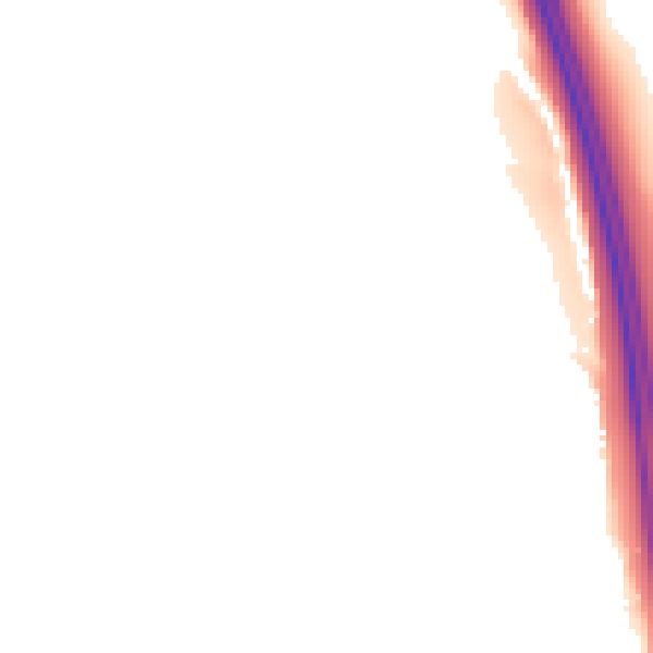 Night-time road noise heatmap for SK5 8JX
