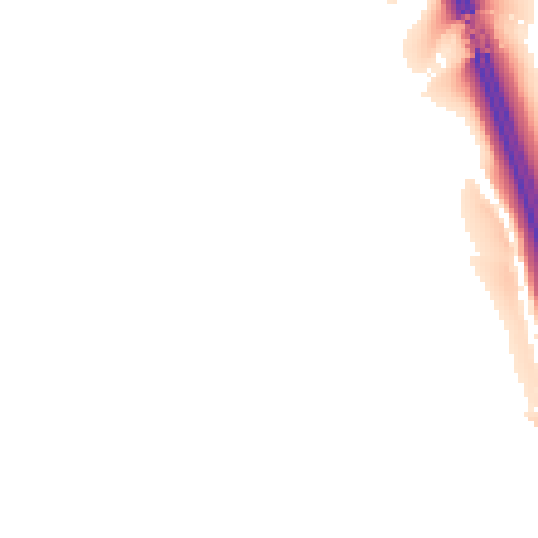 Night-time road noise heatmap for SK5 8LL