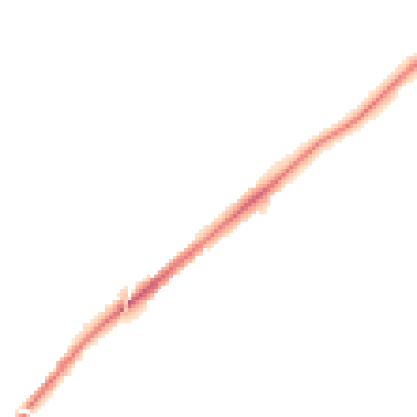 Night-time road noise heatmap for SK6 1PJ