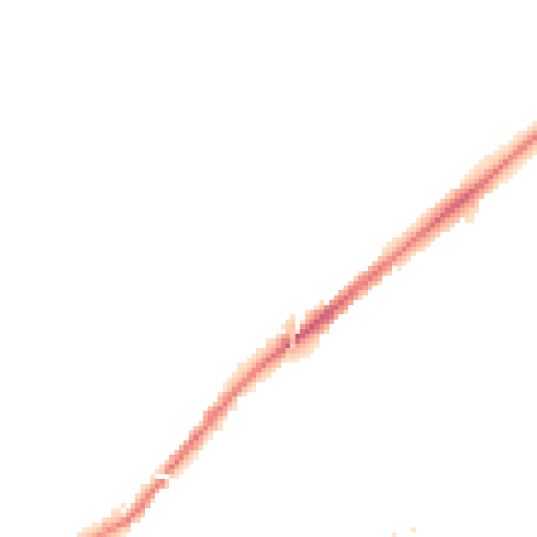 Night-time road noise heatmap for SK6 1PY