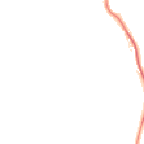 Night-time road noise heatmap for SK6 3EW