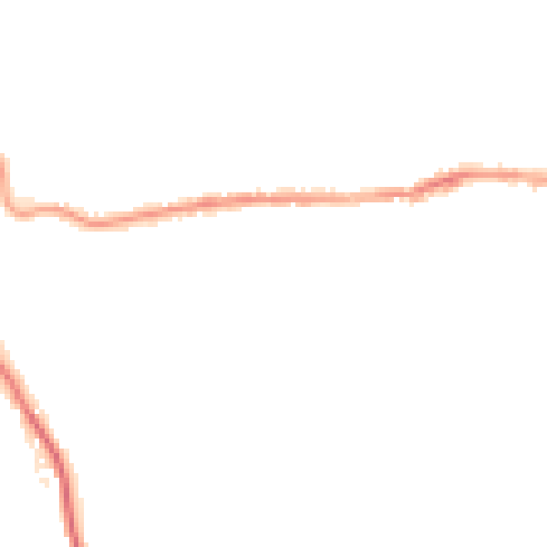 Night-time road noise heatmap for SK6 4AE