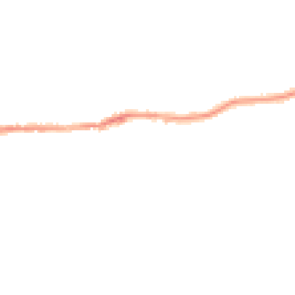 Night-time road noise heatmap for SK6 4DL
