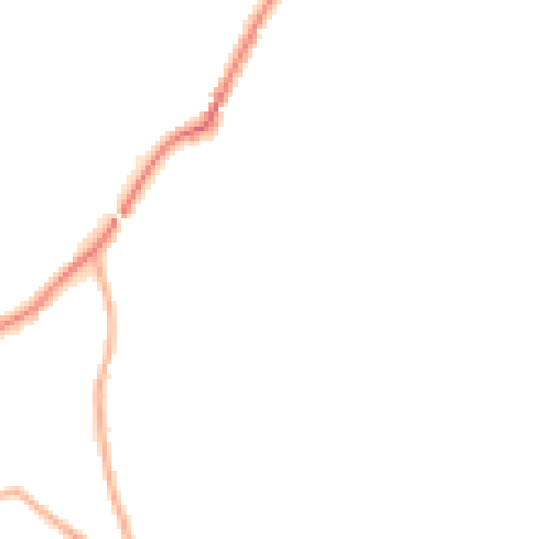 Night-time road noise heatmap for SK6 5AE