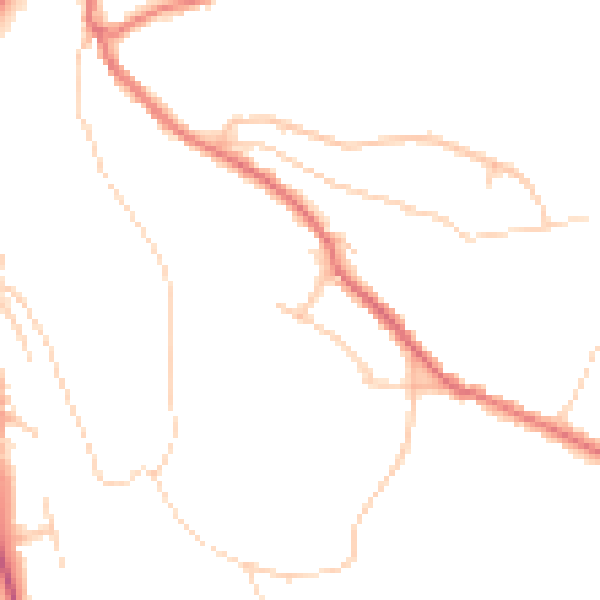 Daytime road noise heatmap for SK6 5AL