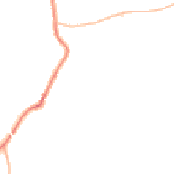 Night-time road noise heatmap for SK6 5BW