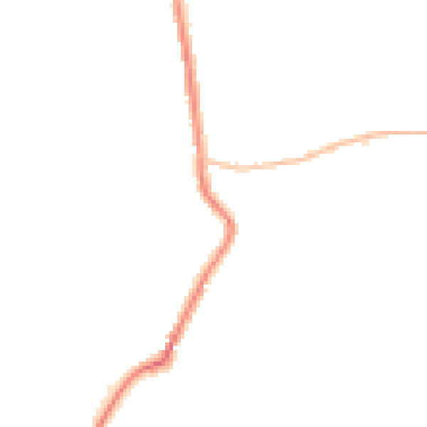 Night-time road noise heatmap for SK6 5DX