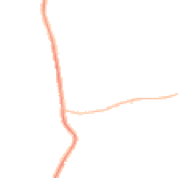 Night-time road noise heatmap for SK6 5EQ