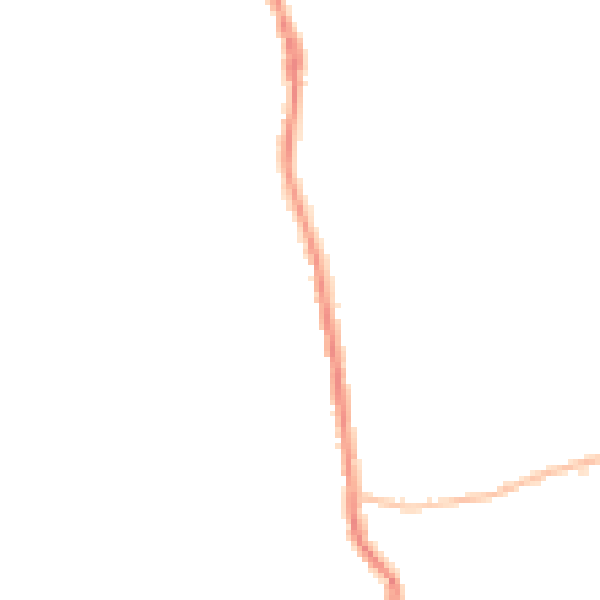 Night-time road noise heatmap for SK6 5HF