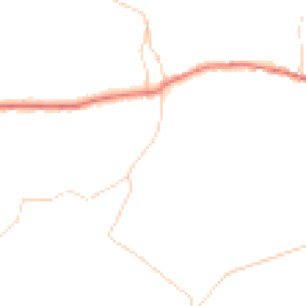 Daytime road noise heatmap for SK6 5LZ