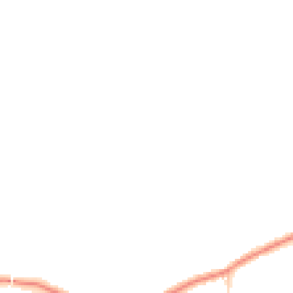 Night-time road noise heatmap for SK6 6PP