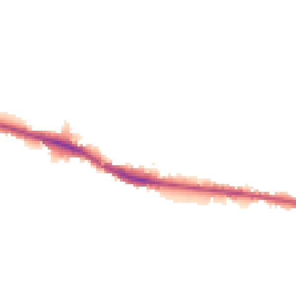 Night-time road noise heatmap for SK6 8DT