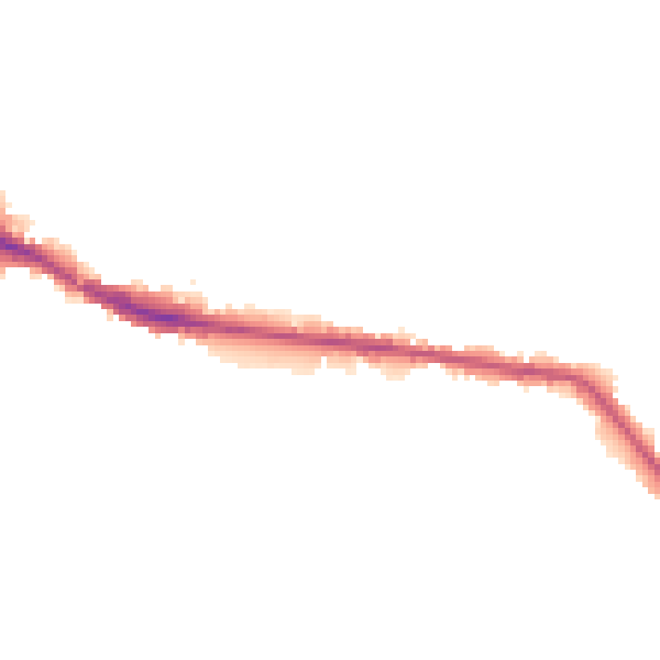 Night-time road noise heatmap for SK6 8DX