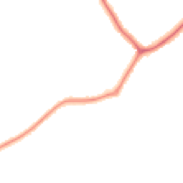 Night-time road noise heatmap for SK7 1AP