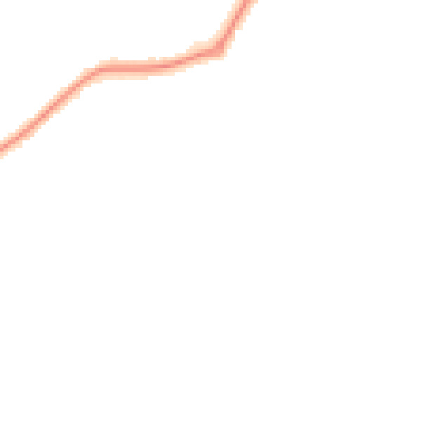 Night-time road noise heatmap for SK7 1AT
