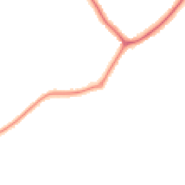 Night-time road noise heatmap for SK7 1QP