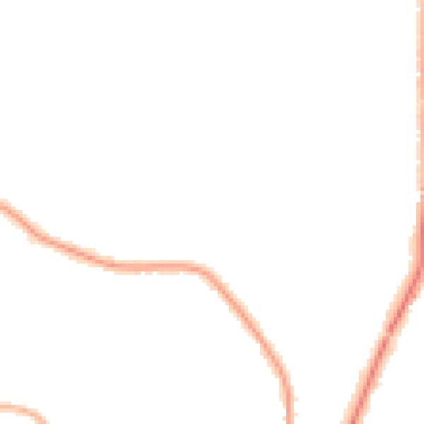Night-time road noise heatmap for SK7 2BP