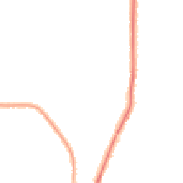 Night-time road noise heatmap for SK7 2QB