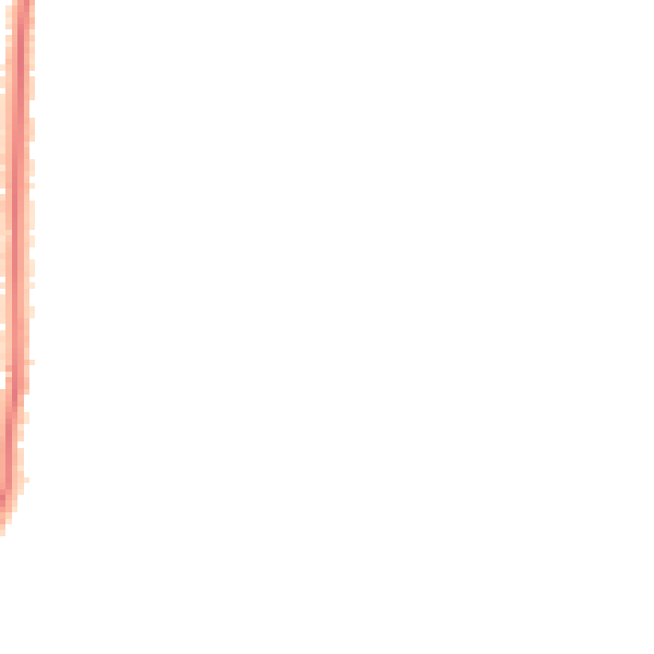 Night-time road noise heatmap for SK7 2QP