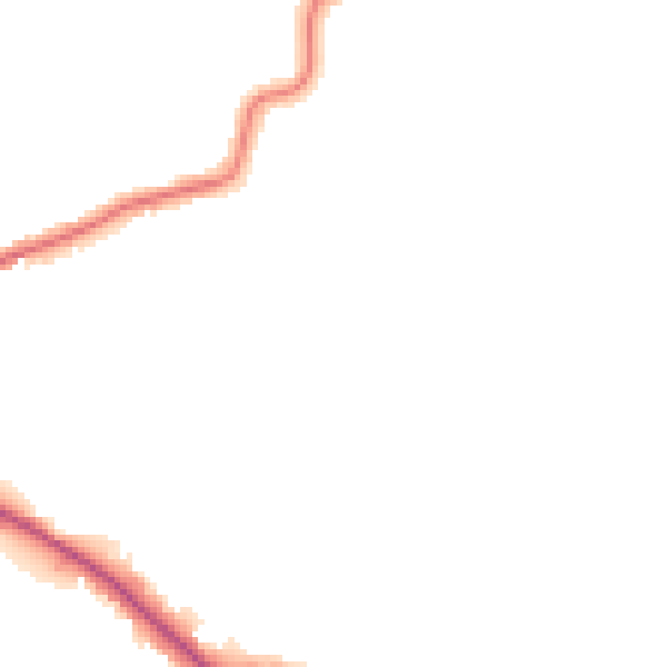 Night-time road noise heatmap for SK7 4RX