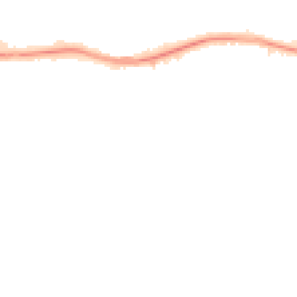 Night-time road noise heatmap for SL1 5HZ