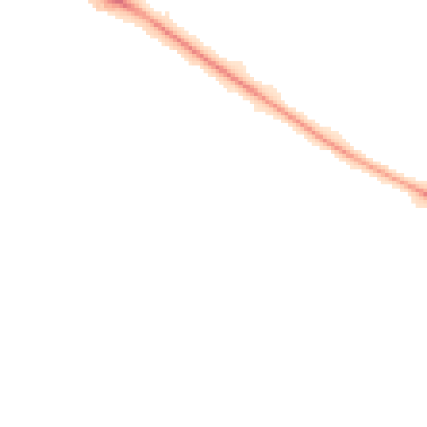 Night-time road noise heatmap for SL1 5SU