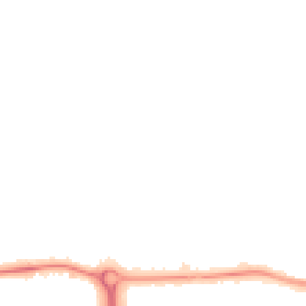Night-time road noise heatmap for SL1 6HB