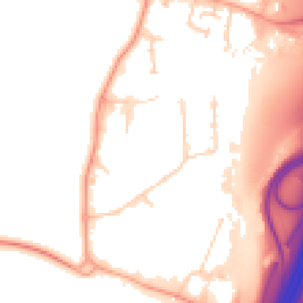 Daytime road noise heatmap for SL3 0AH