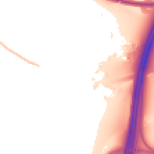 Night-time road noise heatmap for SL3 0AQ