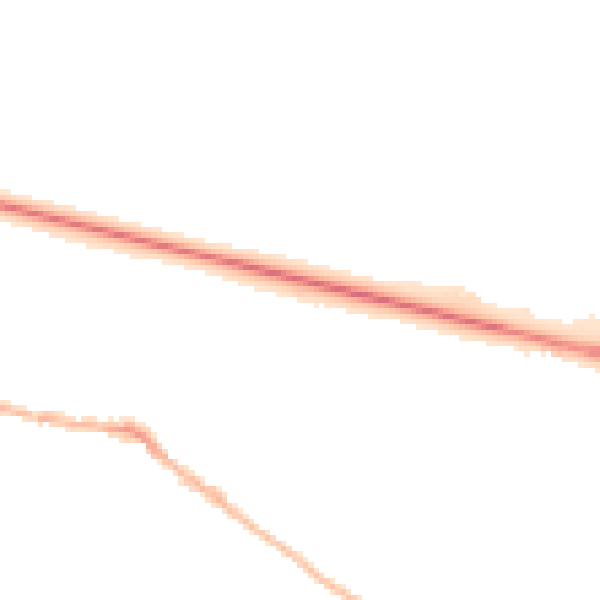 Night-time road noise heatmap for SL3 0EA