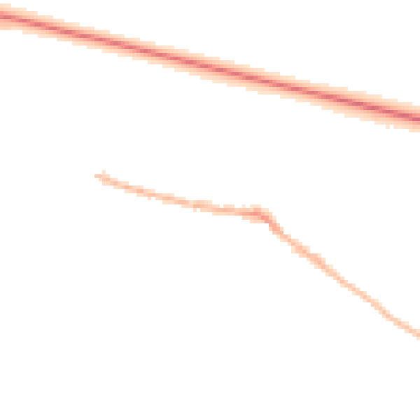Night-time road noise heatmap for SL3 0HU