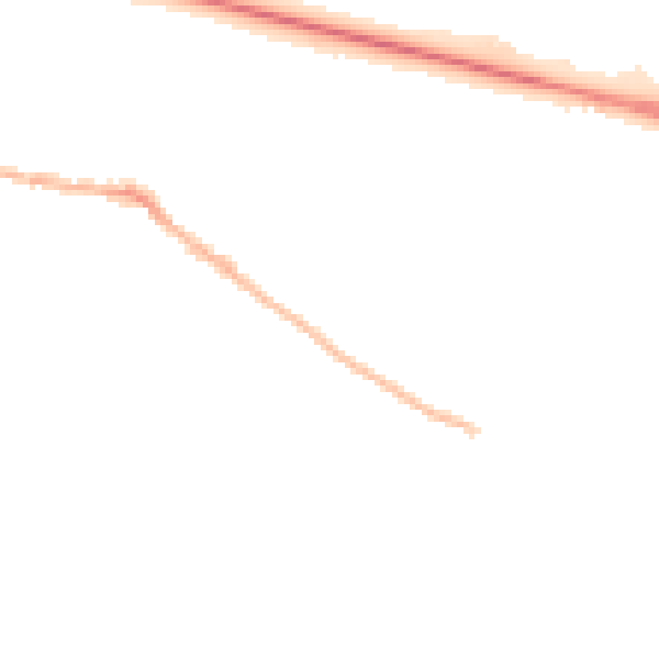 Night-time road noise heatmap for SL3 0HX